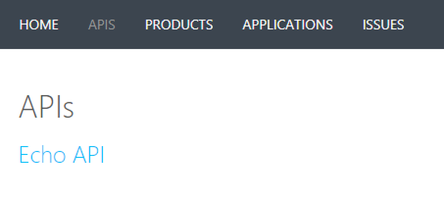 Echo API